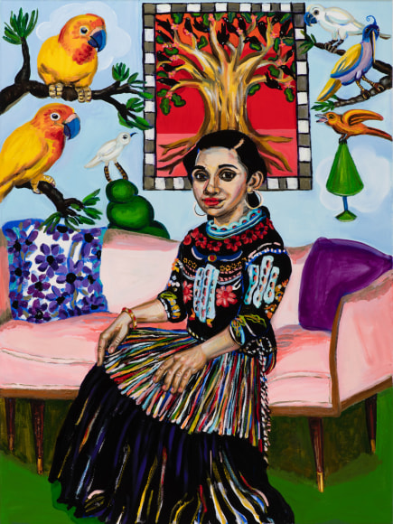 Mary Josephson (Born:1953)  Portrait of Home #1, 2021