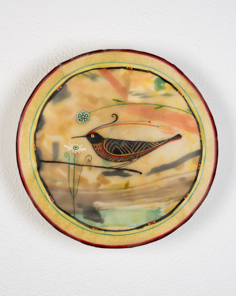 Ren&eacute; Rickabaugh (b. 1947)  Bird Bowl 8, 2021