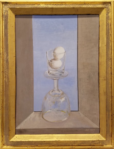 Haley - Untitled (Broken Glass with two eggs)