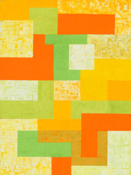 Margot Voorhies Thompson (b. 1948)  Woven Desert, Joshua Tree #2, 2022