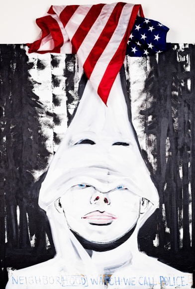 Julian V. L. Gaines  (Painfully Positive) Neighborhood Watch, 2022