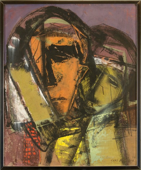 Carl Morris - Double Portrait