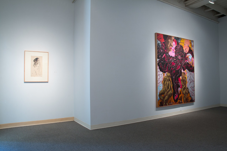 Robert Colescott - Installation View July 2016