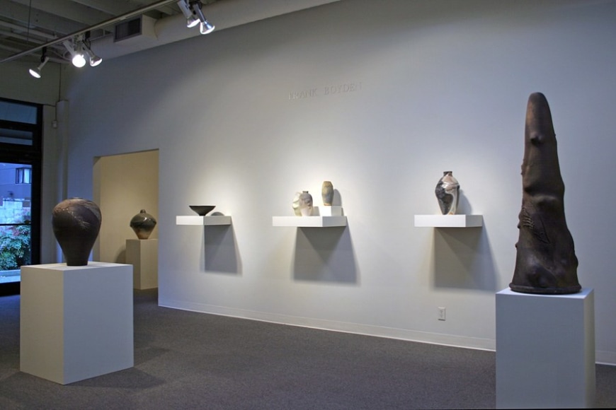 Frank Boyden ceramics at Laura Russo Gallery December 2011