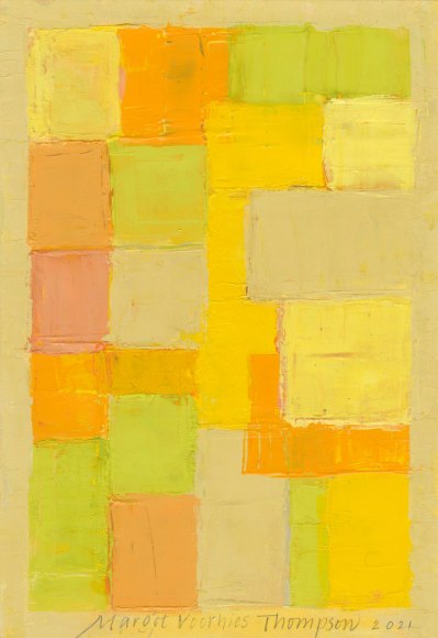 Margot Voorhies Thompson (b. 1948)  Dreamsicle Desert, Borrego Springs #1, 2021