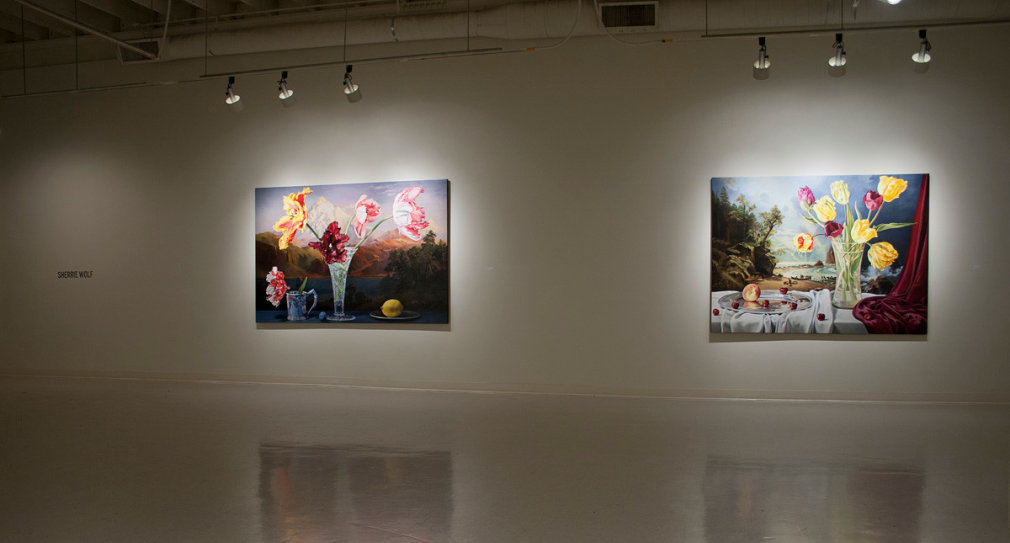 Sherrie Wolf paintings at Laura Russo Gallery 2012