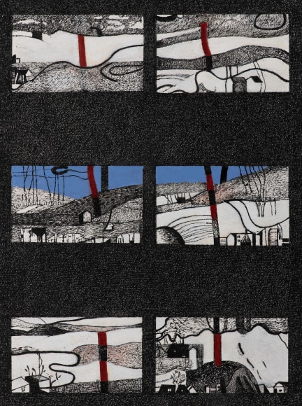 Marlene Bauer (1950)  Blue Sky, 2022