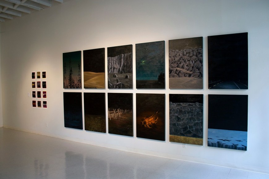 Michael Brophy paintings at Laura Russo Gallery April 2012