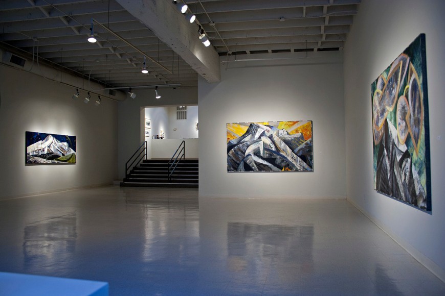 Lucinda Parker paintings at Laura Russo Gallery March 2012