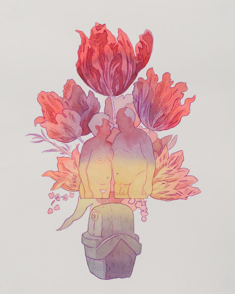 Dan Gluibizzi - Modern couple (kiss)