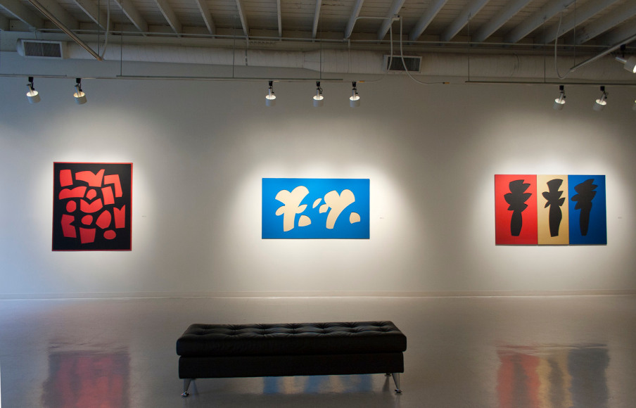 Mel Katz at Laura Russo Gallery February 2014
