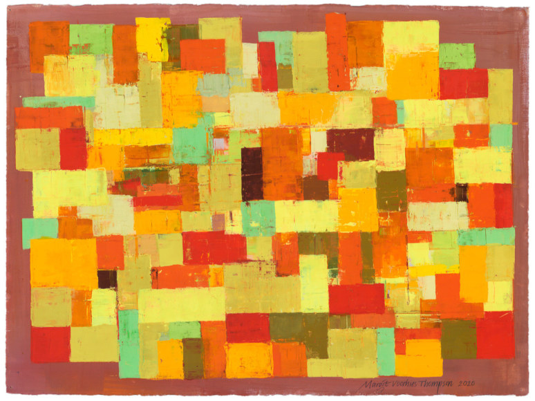 Margot Voorhies Thompson - Rock and Lichen Palette, Joshua Tree National Park