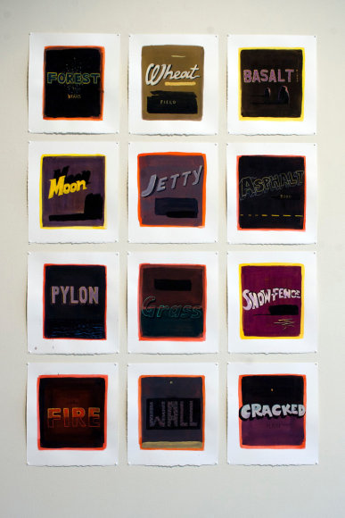 Michael Brophy paintings at Laura Russo Gallery April 2012