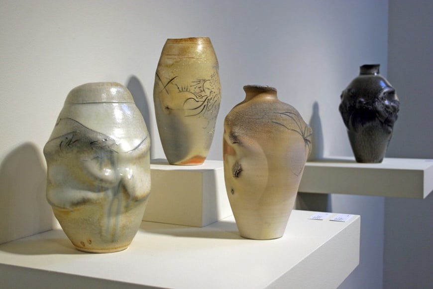 Frank Boyden ceramics at Laura Russo Gallery December 2011