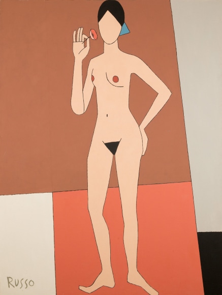 Russo - Girl With Flower IV