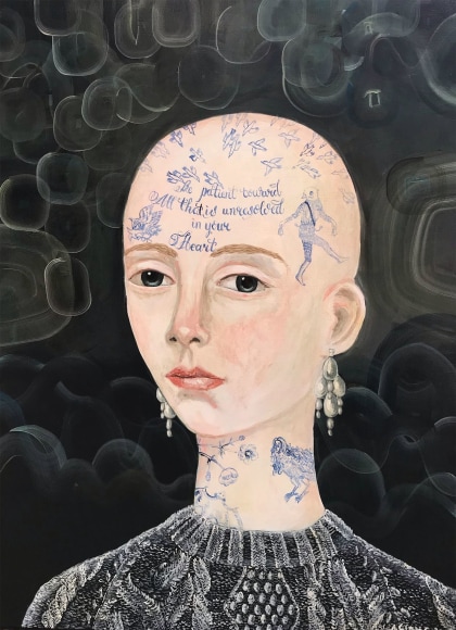 Anne Siems (b. 1965)  Pearls, 2021