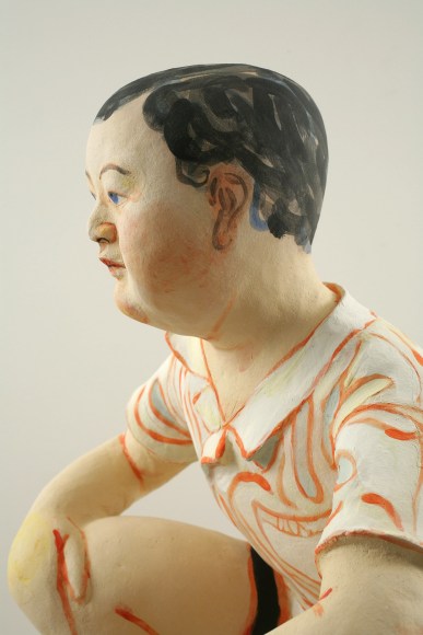 Takamori - Squatting Boy view 2