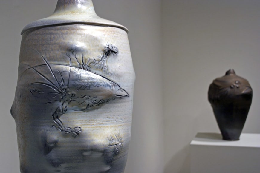 Frank Boyden ceramics at Laura Russo Gallery December 2011