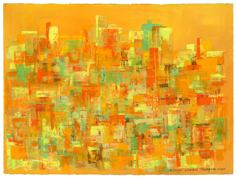 Margot Voorhies Thompson - Desert Bloom, Coyote Canyon, Borrego Springs