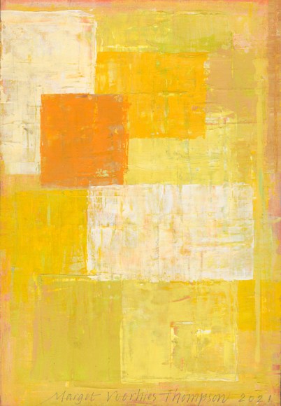 Margot Voorhies Thompson (b. 1948)  Dreamsicle Desert, Borrego Springs #3, 2021