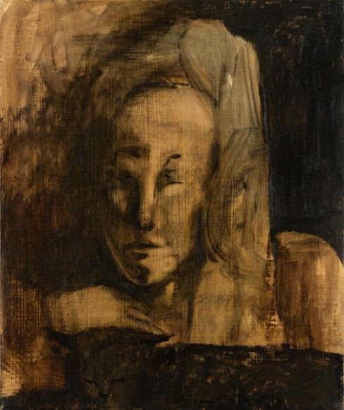 Malaska - Girl with Cat II