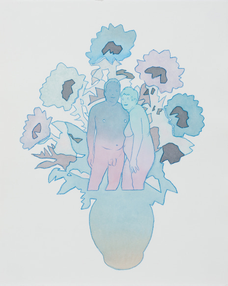 Dan Gluibizzi - Modern Couple (blue)