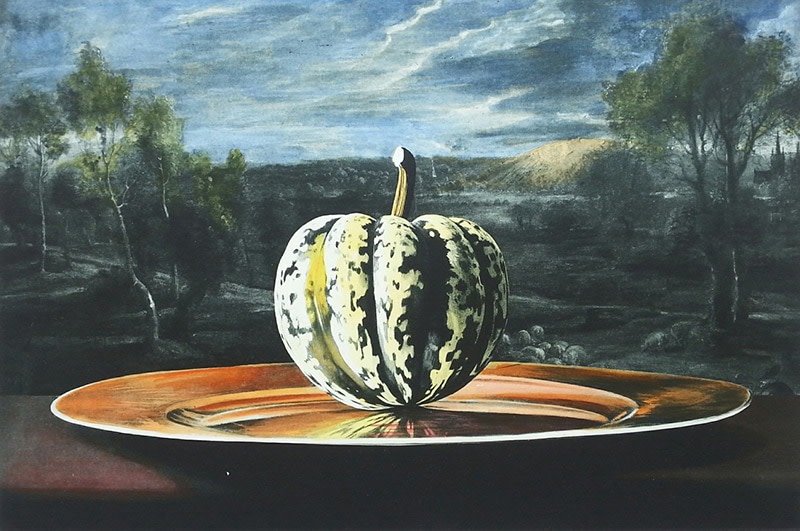 Wolf- Squash etching