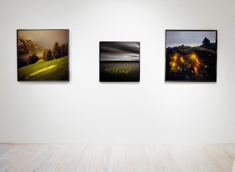 Barry Underwood, Scenes installation, Sous Les Etoiles Gallery