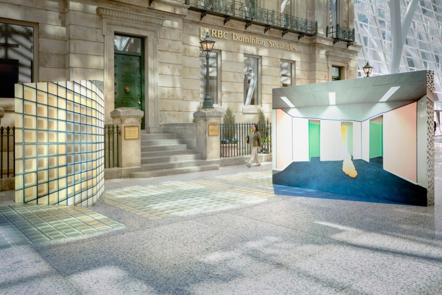 Installation view of NOT the Actual Site at Contact Photo Festival Toronto