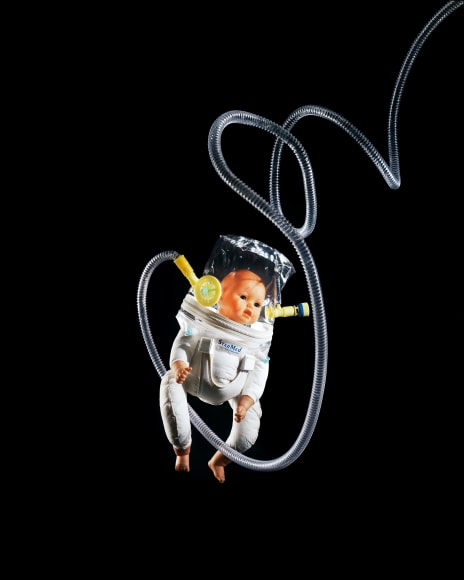 Reiner Riedler, Livesaving Machines, Emergency Breathing Set, 2012, Sous Les Etoiles Gallery