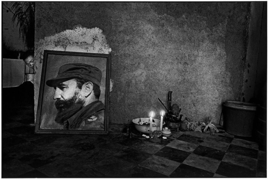 Santeria altar, Havana, 1995 - Ernesto Bazan