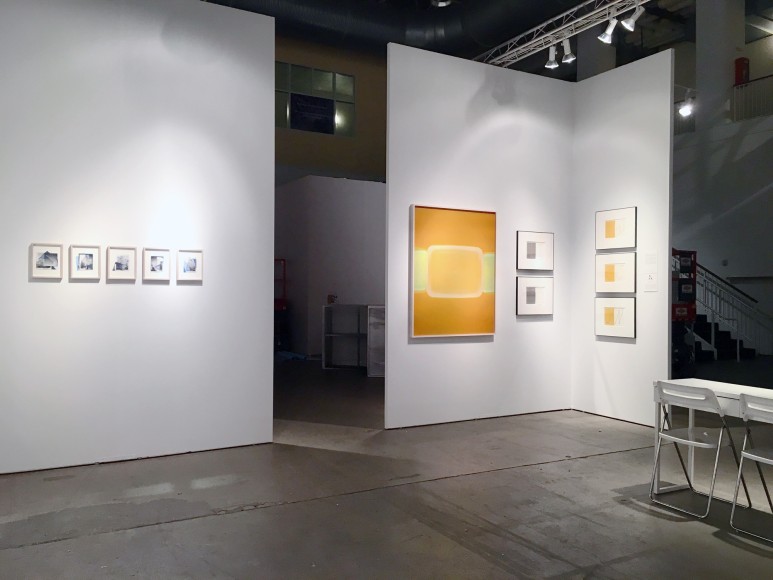 Sous Les Etoiles Booth 755 installation at Expo Chicago 2016