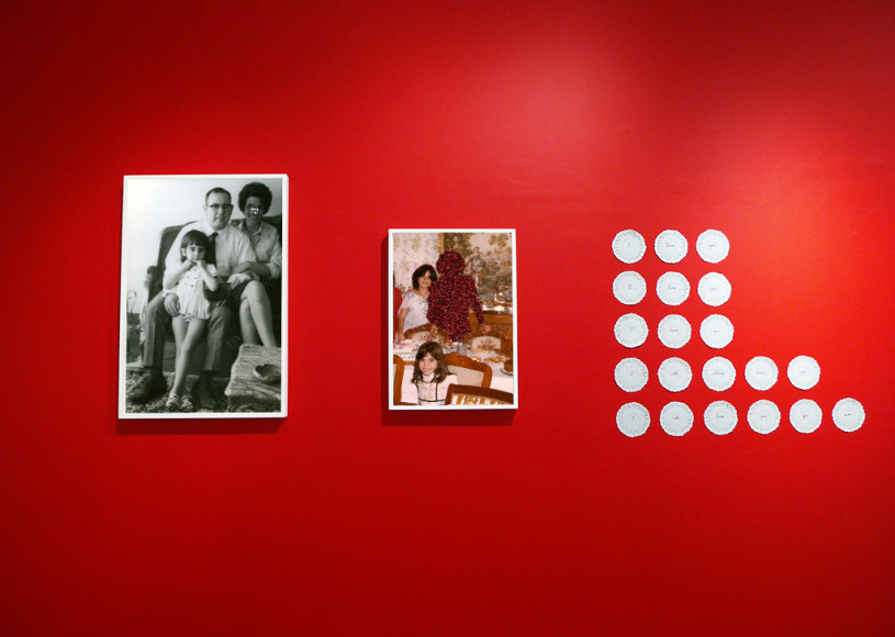 Carolle B&eacute;nitah, Photos-Souvenirs installation, Sous Les Etoiles Gallery