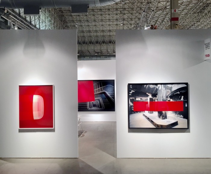 Sous Les Etoiles Gallery Booth 755 installation at Expo Chicago 2016