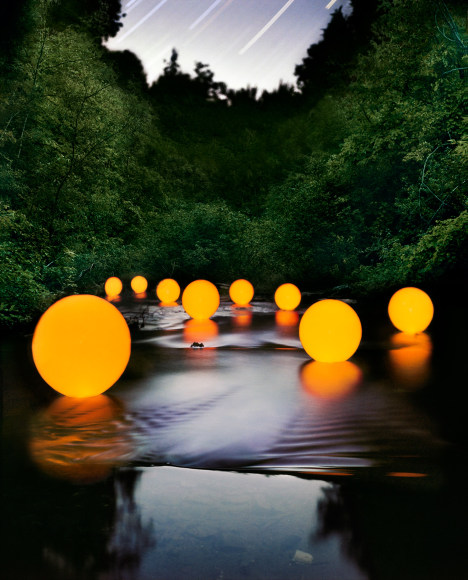 Barry Underwood, Scenes, Stream (Orange), 2009, Sous Les Etoiles Gallery