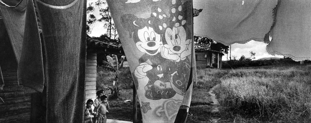 Children, Micky Mouse, and Minnie Mouse, Vi&ntilde;ales, 2003 - Isla Series by Ernesto Bazan | Fine Art Photography