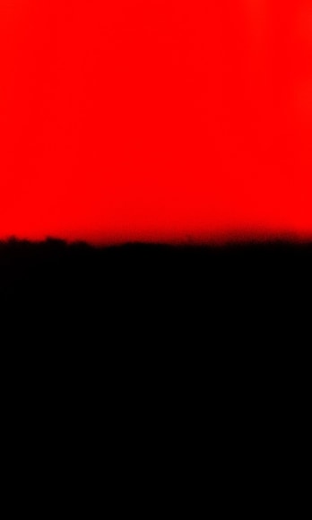 Horizon B, 2016, Silvio Wolf, abstraction, color, black and red, Sous Les Etoiles Gallery