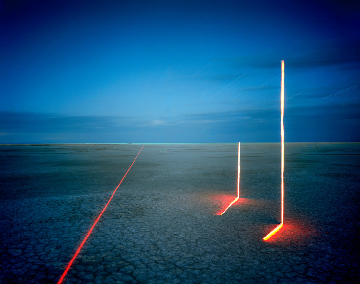 Barry Underwood, light, landscape, Linear Construction, Sous Les Etoiles Gallery