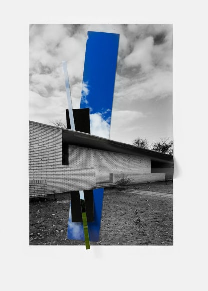 Build and Bend III, 2017 - Build and Bend | Julie Boserup Fine Art Collage