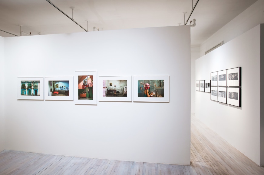 Cuba, Then &amp; Now installation, Sous Les Etoiles Gallery