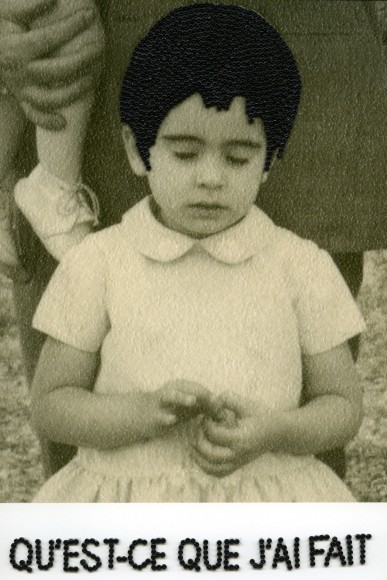 Carolle B&eacute;nitah, Photos-Souvenirs, Enfance, qu'est-ce que j'ai fait (what have I done), 2009, Sous Les Etoiles Gallery