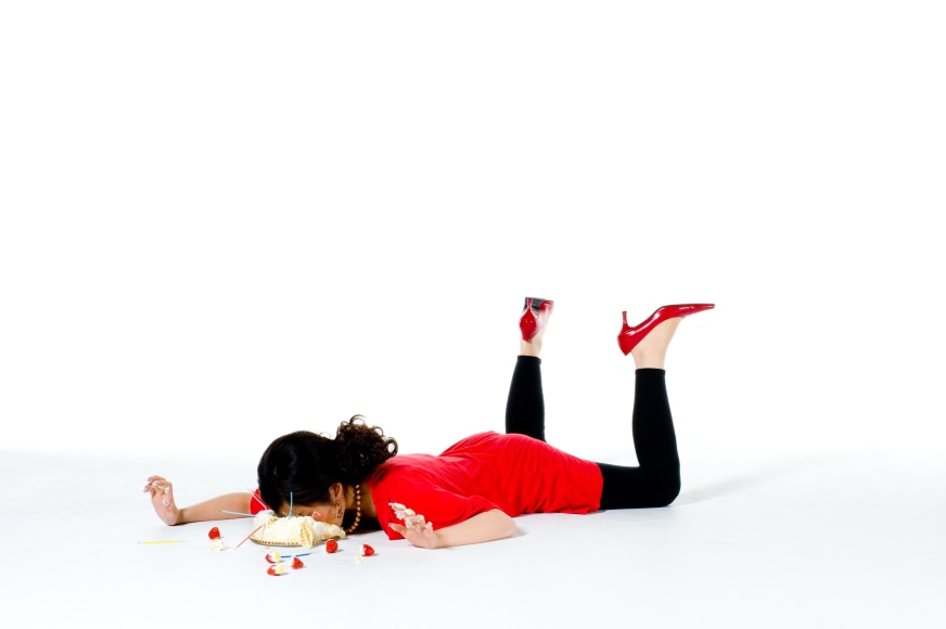 Breezeless, Takemi Saito, A picture book of a girl falling down, Birthday, 2010, Sous Les Etoiles Gallery