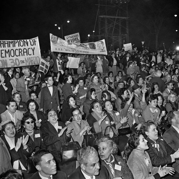 Alberto Korda, Meeting at Central Park, New York, Friday, April 24, 1959, Sous Les Etoiles Gallery