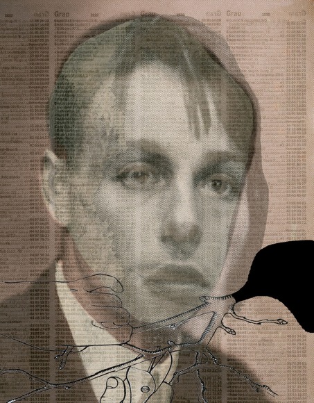 Susanne Wellm, Inner Landscapes, Sous Les Etoiles Gallery, Face with a heart, 2011