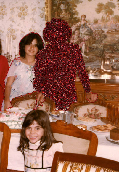 Carolle B&eacute;nitah, Photos-Souvenirs, Adolescence, le gouter d'anniversaire (the birthday party), 2012, Sous Les Etoiles Gallery