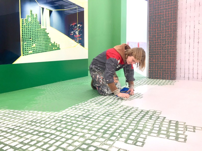 NOT the Actual Site, installation at LhGWR, The Hague, The Netherlands, 2017