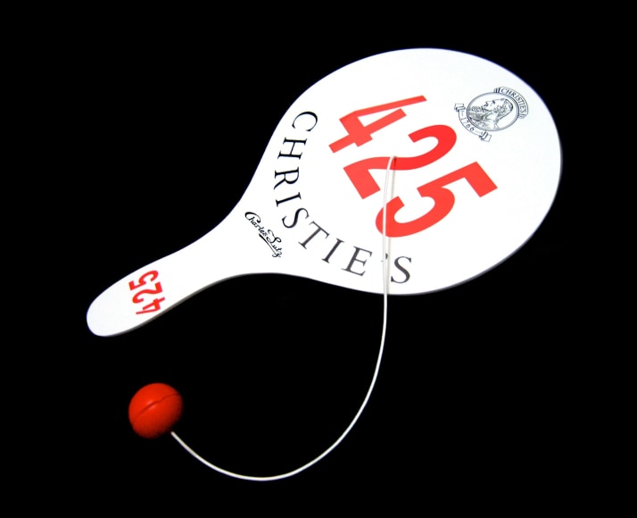 Paddle ball game - edition - new museum - limited edition - Christie's