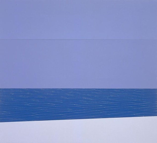  &nbsp;, Sea and Sky (White Boat), 2004