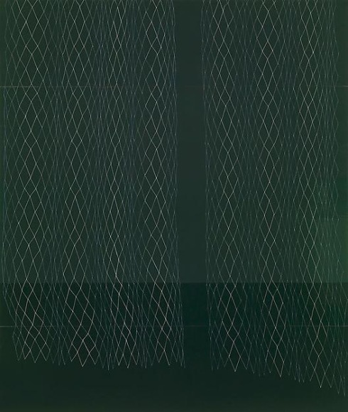  &nbsp;, Dark Green Lace Curtain, Small Sway, 2008