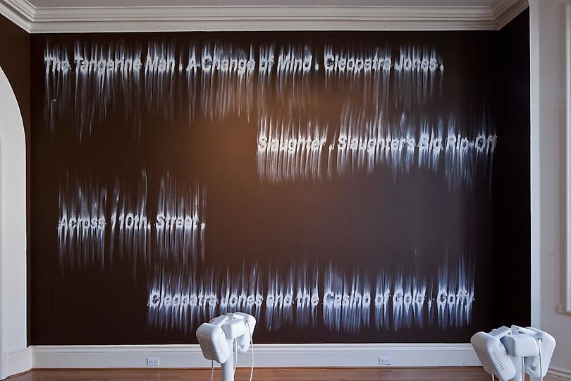 Gary Simmons: Black Marquee